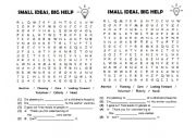 English Worksheet: Planning Wordsearch