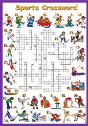 Sports Crossword