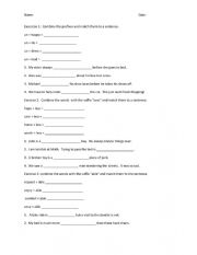 English Worksheet: Prefixes and Suffixes 