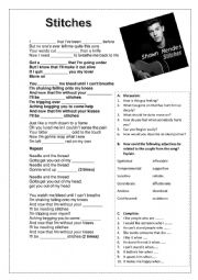 English Worksheet: STITCHES