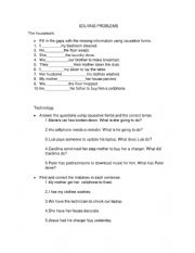 English Worksheet: WSLH-causative forms