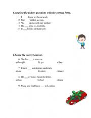 worksheet