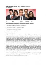 How I met your mother, the third wheel s3e3