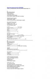 English Worksheet: Irregular Verbs Rap Song - Stick Stuck Stuck