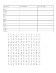 English Worksheet: Irregular verbs 