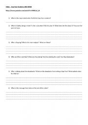 English Worksheet: Gap year