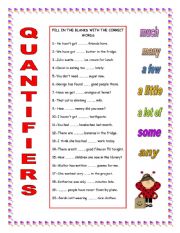 QUANTIFIERS