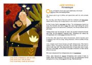 English Worksheet: Jane Goodall
