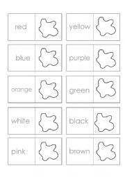 English Worksheet: memory game