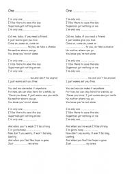 English Worksheet: One call away [Phrasal verbs]