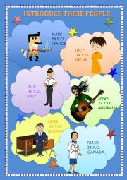 English Worksheet: introducing others