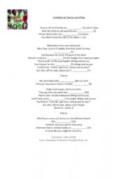 English Worksheet: Heathens by Twenty One Pilots
