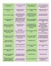English Worksheet: if clause