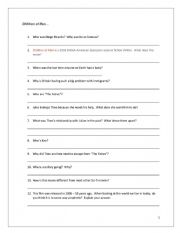English Worksheet: Children of Men
