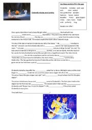 English Worksheet: Cinderella Story