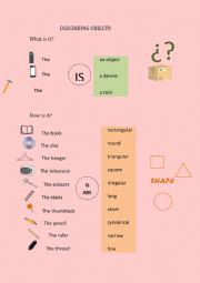 OBJECT DESCRIPTION