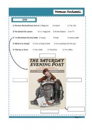 English Worksheet: Norman Rockwell part2