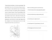 English Worksheet: Reading comprehension 