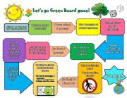 English Worksheet: Lets go green!