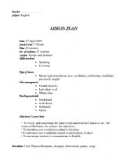 Lesson plan