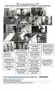 English Worksheet: ANALYZING SILENT MOVIES
