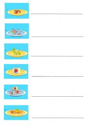 English Worksheet: There is a/ There are some