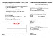 English Worksheet: Nerve be alone