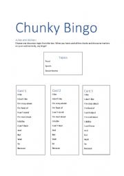 Chunky Bingo