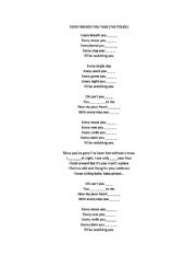 English Worksheet: worksheet every break you take