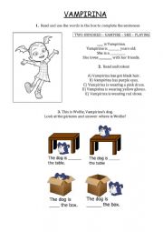 Vampirina (Worksheet)