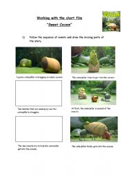 English Worksheet: Working with the Short Film 