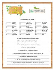 English Worksheet: FOR vs. SINCE