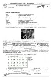 English Worksheet: Past Perfect