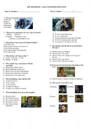 The 100 comprehension exam for episode 1&2