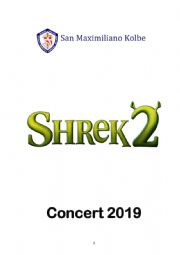English Worksheet: Shrek 2 Script