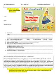 English Worksheet: The Feminine Mystique