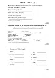 test unit 3 - new english file pre -intermediate