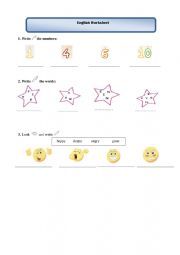 English Worksheet: Revision