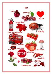 English Worksheet: What is RED, SILVER, GOLDEN