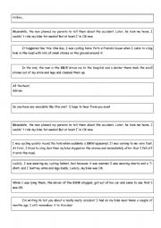 English Worksheet: Anecdote - Narrative