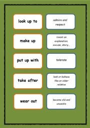 Common phrasal verbs [Flashcards]