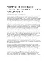 English Worksheet: An image of the mexican Foundation 