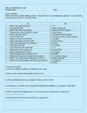 English Worksheet: Hotel Transylvannia