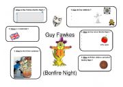 English Worksheet: GUY FAWKES MIND MAP