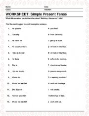 Simple Present Tense