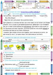 English Worksheet: SCHOOL RULES ( 9th form)