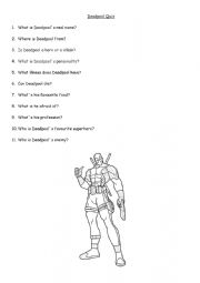 Deadpool quiz