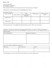 English Worksheet: Babies - Film