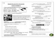 English Worksheet: M2 S5 part 1  3rd form