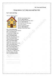 English Worksheet: alyshouse